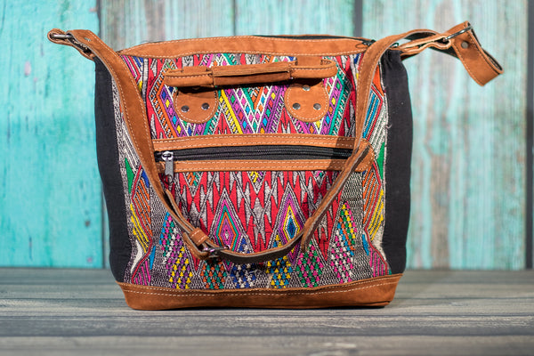 Huipil Day Bag Purse Diaper Bag Tote Cross Body (medium) ZAZA