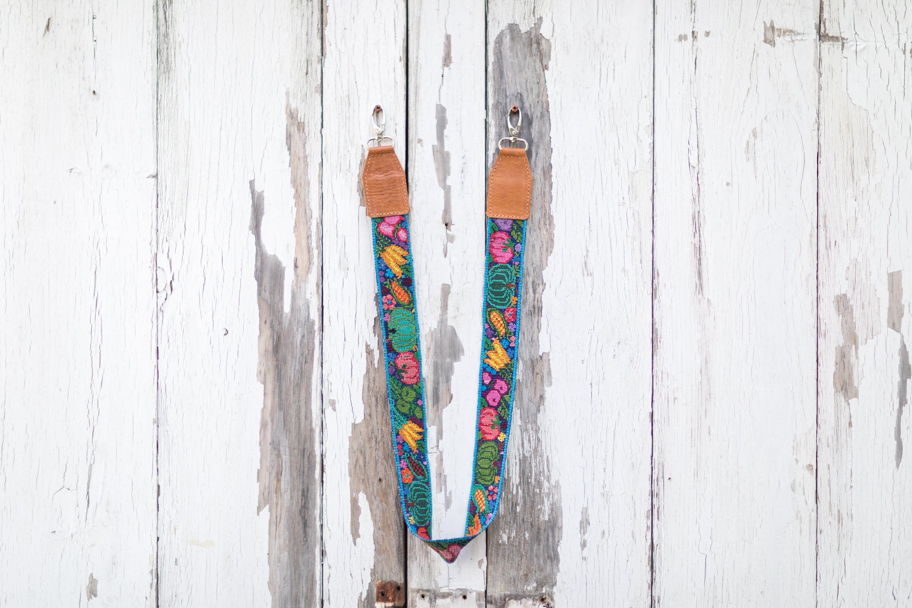 Vintage Huipil Bag Strap tiny pumpkins