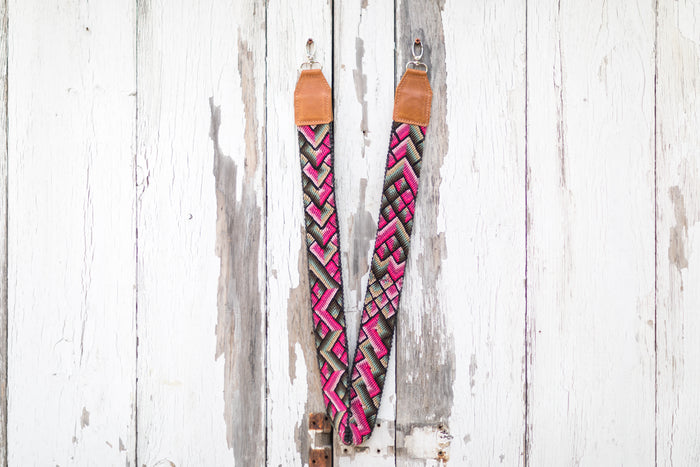 Vintage Huipil Bag Strap pinky swear