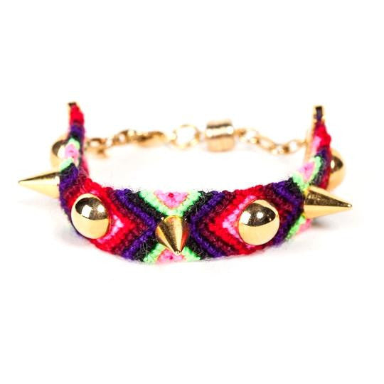 Candy Apple Friendship Bracelet