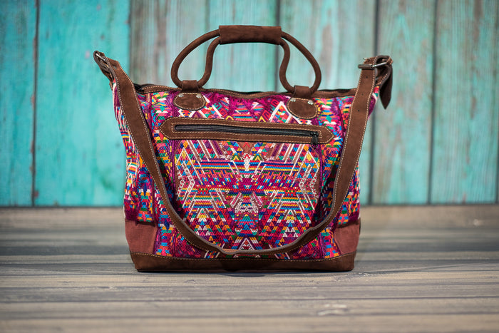 Huipil Overnighter Tote Bag Cross Body Purse Diaper Bag Vendetta