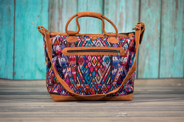 Huipil Overnighter Tote Bag Cross Body Purse Diaper Bag The Painter