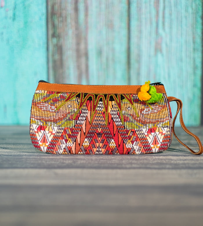 Cosita Hupil Wristlet Bag "Bird Song 2"