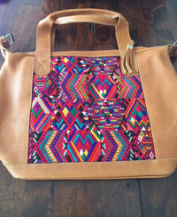 Huipil Day Bag Tote Purse Diaper Bag Cross Body (medium) #001