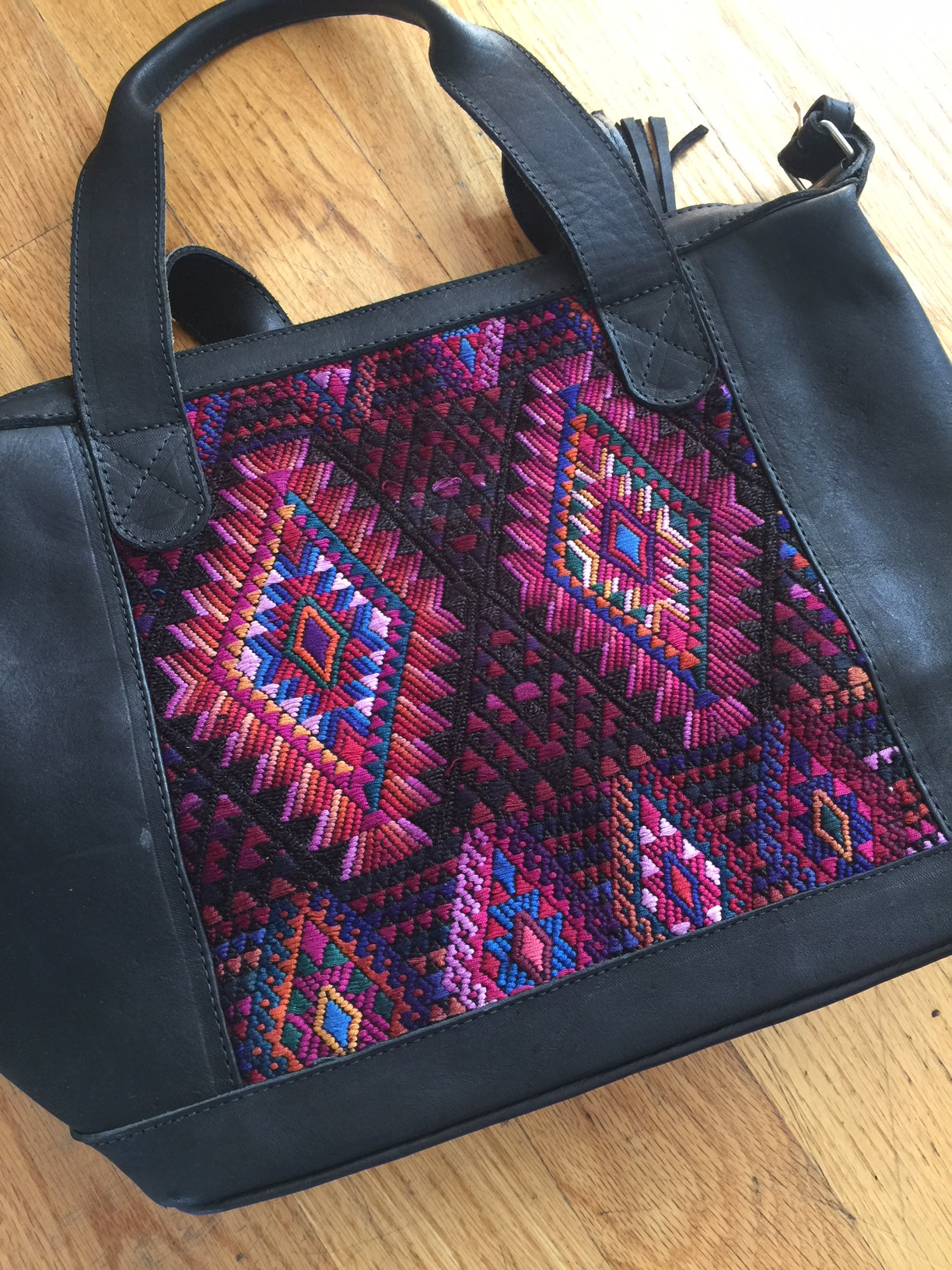 Huipil Day Bag Tote Purse Diaper Bag Cross Body (medium) #022