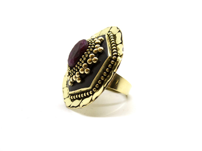 Gypsy Enamel Ring