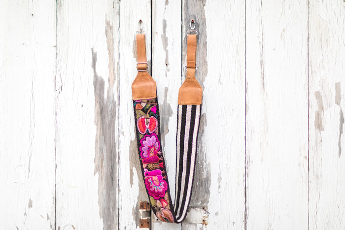 Adjustable Vintage Huipil Bag Strap evermore