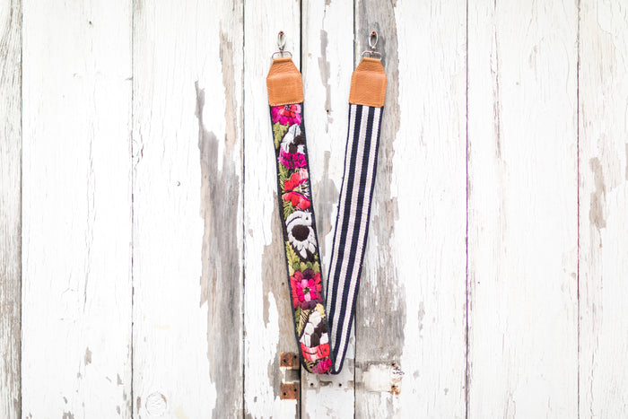 Vintage Huipil Bag Strap lovey dovey