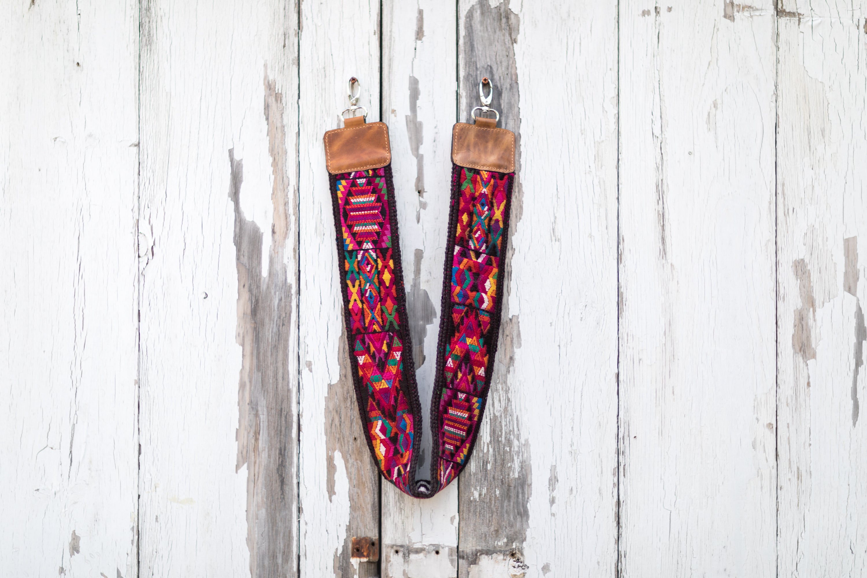 Vintage Huipil Bag Strap chile