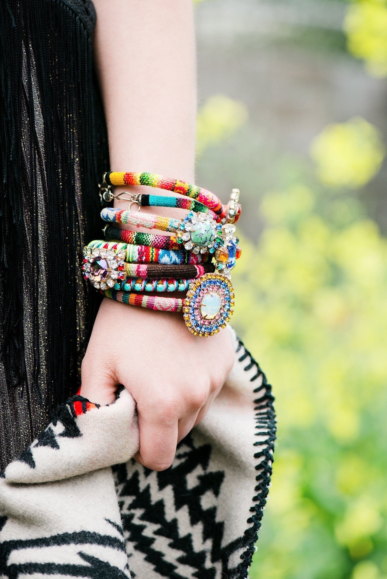 Inca Bohemia Bracelet Ruby Nile