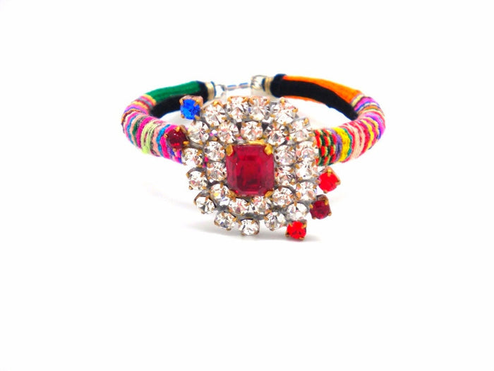 Inca Bohemia Bracelet Groovy Ruby