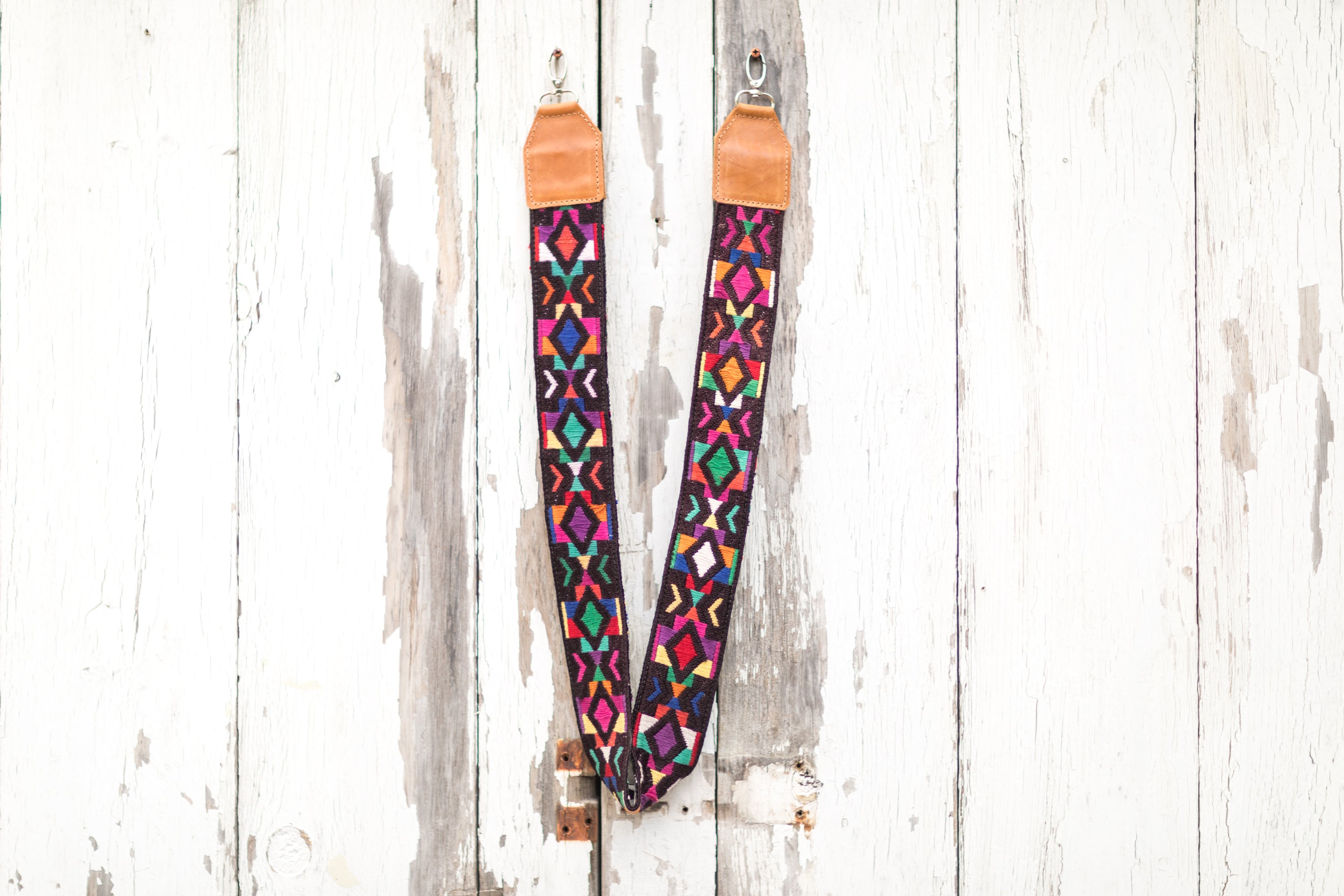 Vintage Huipil Bag Strap kaleidoscope