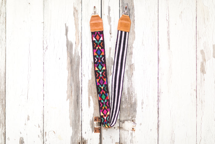 Vintage Huipil Bag Strap kaleidoscope