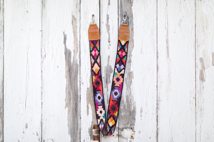 Vintage Huipil Bag Strap majik lantern