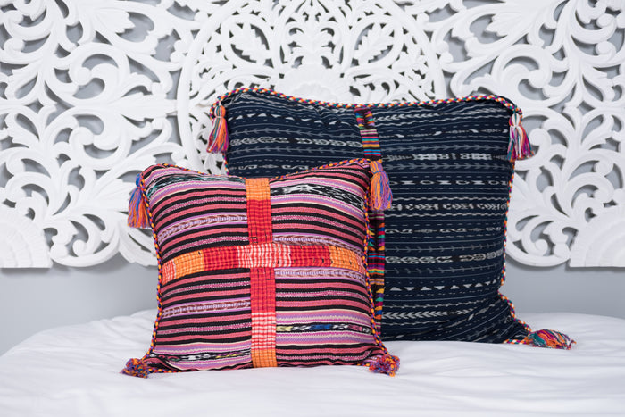 Cortes Huipil Pillow Cover