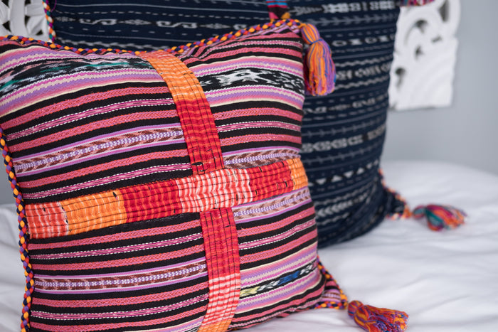 Cortes Huipil Pillow Cover
