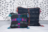 Ikat Cortes Huipil Pillow Cover Mermaids Tail +