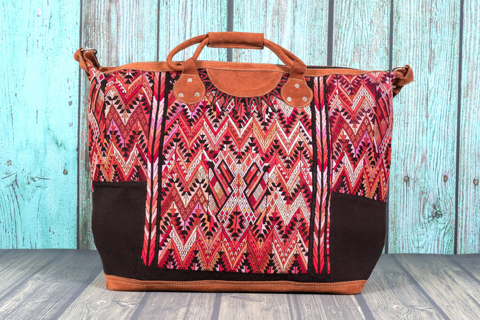 Huipil weekender bag XL carry on