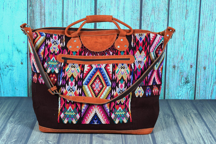 Huipil weekender bag XL carry on