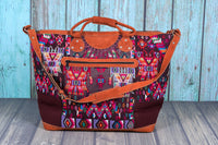 Huipil weekender bag XL carry on