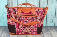 Huipil weekender bag XL carry on