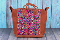 Huipil Overnighter Tote Bag Crossbody