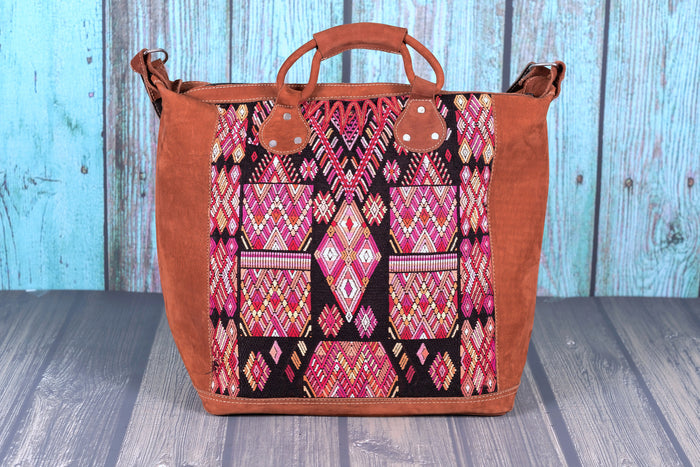 Huipil Overnighter Tote Bag Crossbody