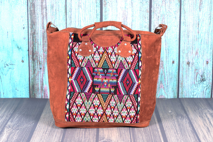 Huipil Overnighter Tote Bag Crossbody