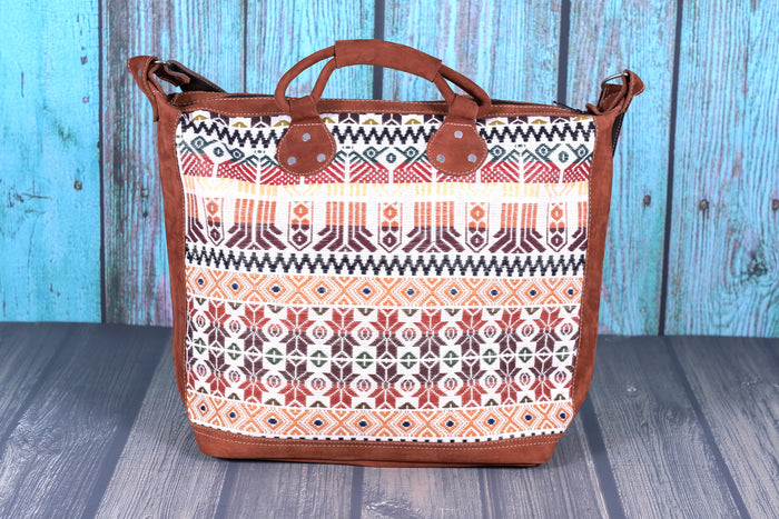 Huipil Overnighter Tote Bag Crossbody