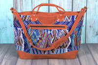 Huipil weekender bag XL carry on
