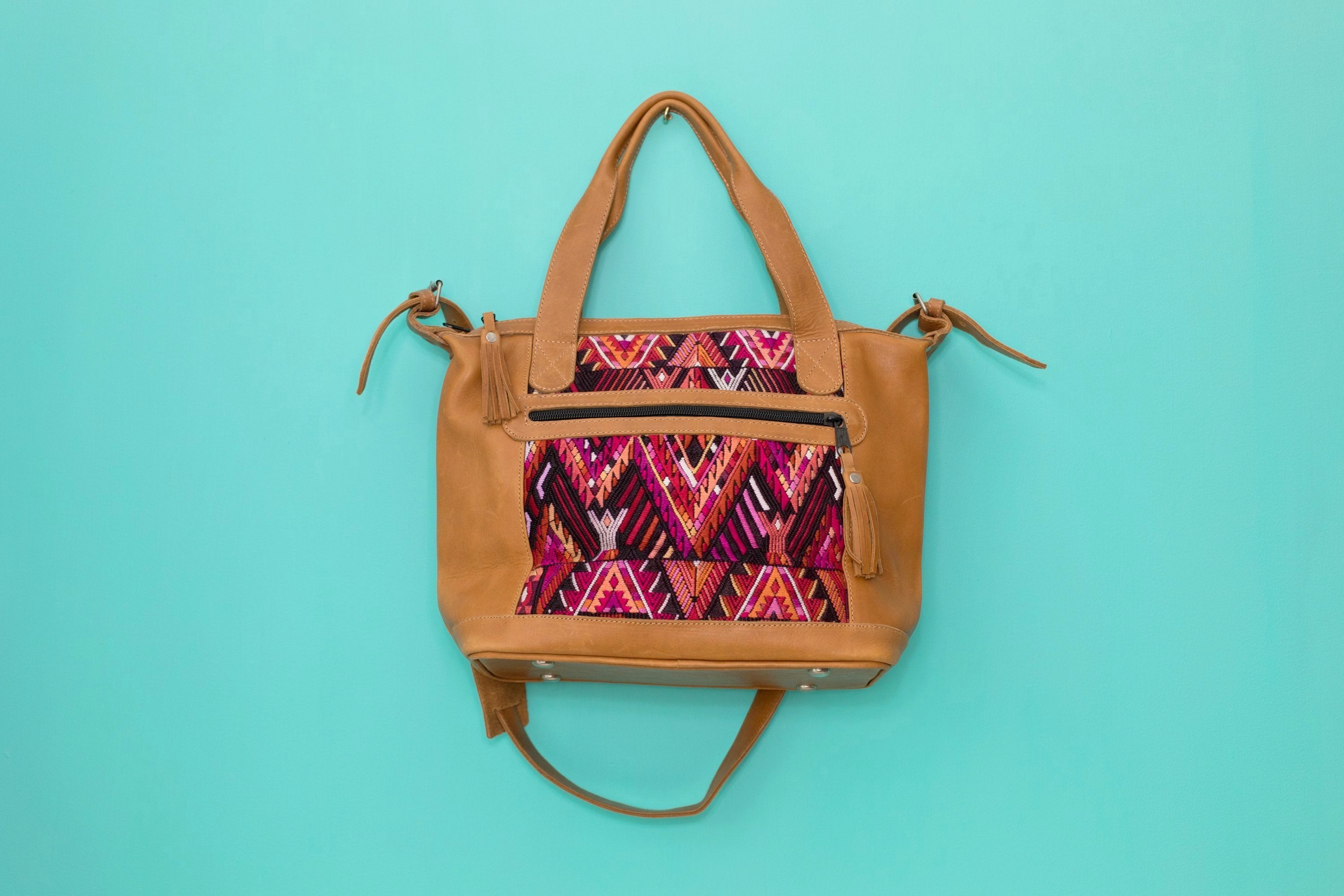 Huipil Day Bag Tote Purse Diaper Bag Cross Body (medium) #003