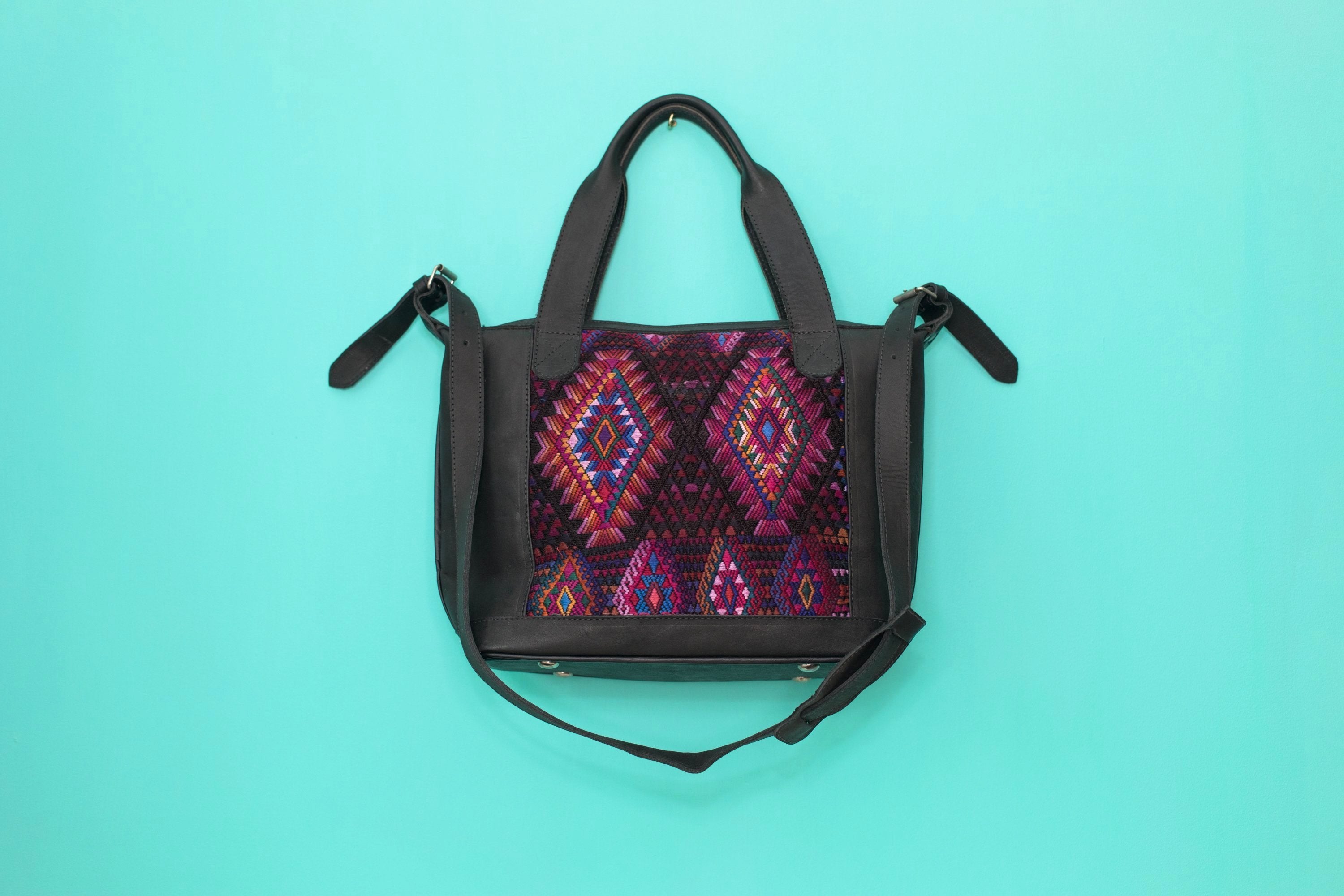 Huipil Day Bag Tote Purse Diaper Bag Cross Body (medium) #022