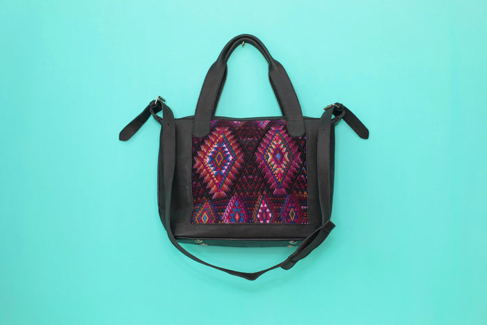 Huipil Day Bag Tote Purse Diaper Bag Cross Body (medium) #022
