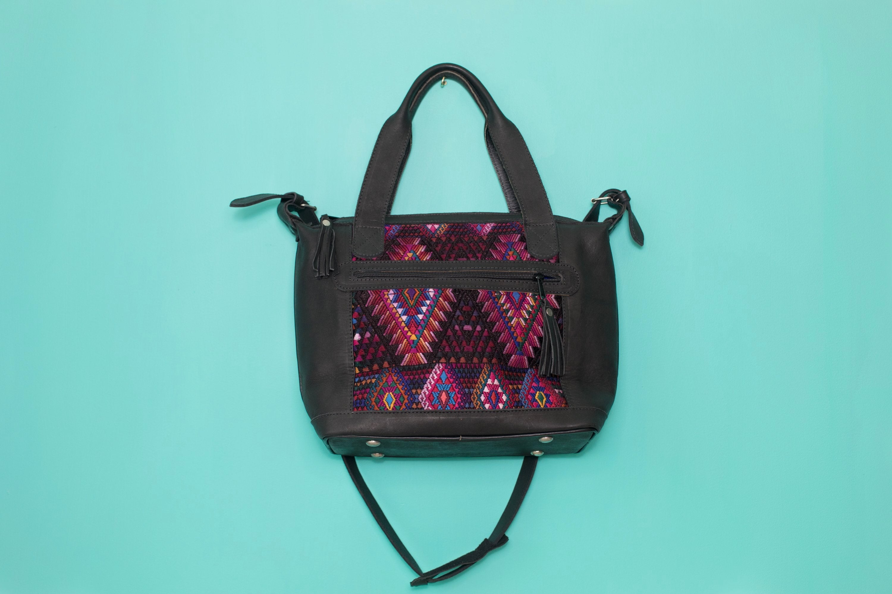 Huipil Day Bag Tote Purse Diaper Bag Cross Body (medium) #022