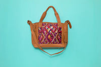 Huipil Day Bag Tote Purse Diaper Bag Cross Body (medium) #006