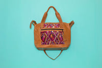 Huipil Day Bag Tote Purse Diaper Bag Cross Body (medium) #006