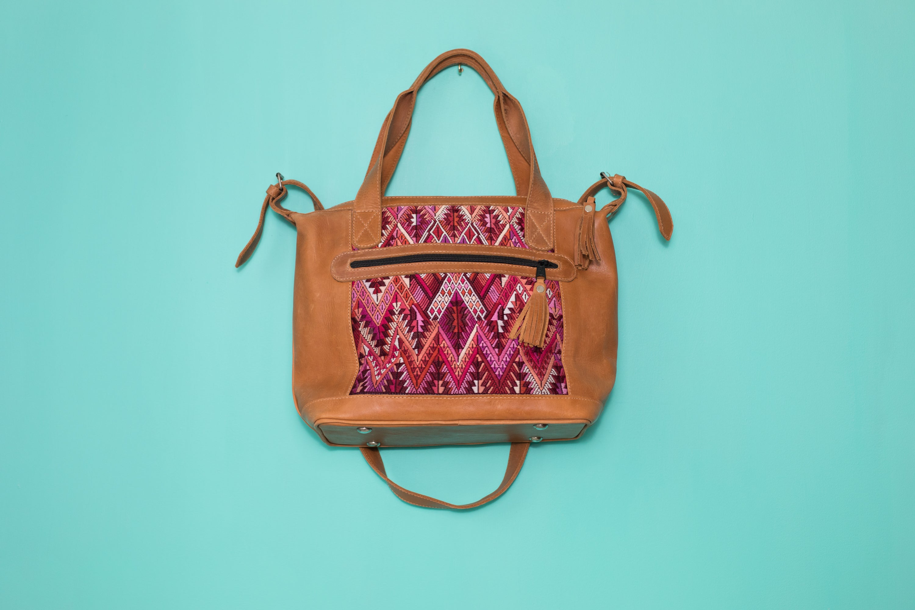 Huipil Day Bag Tote Purse Diaper Bag Cross Body (medium) #009