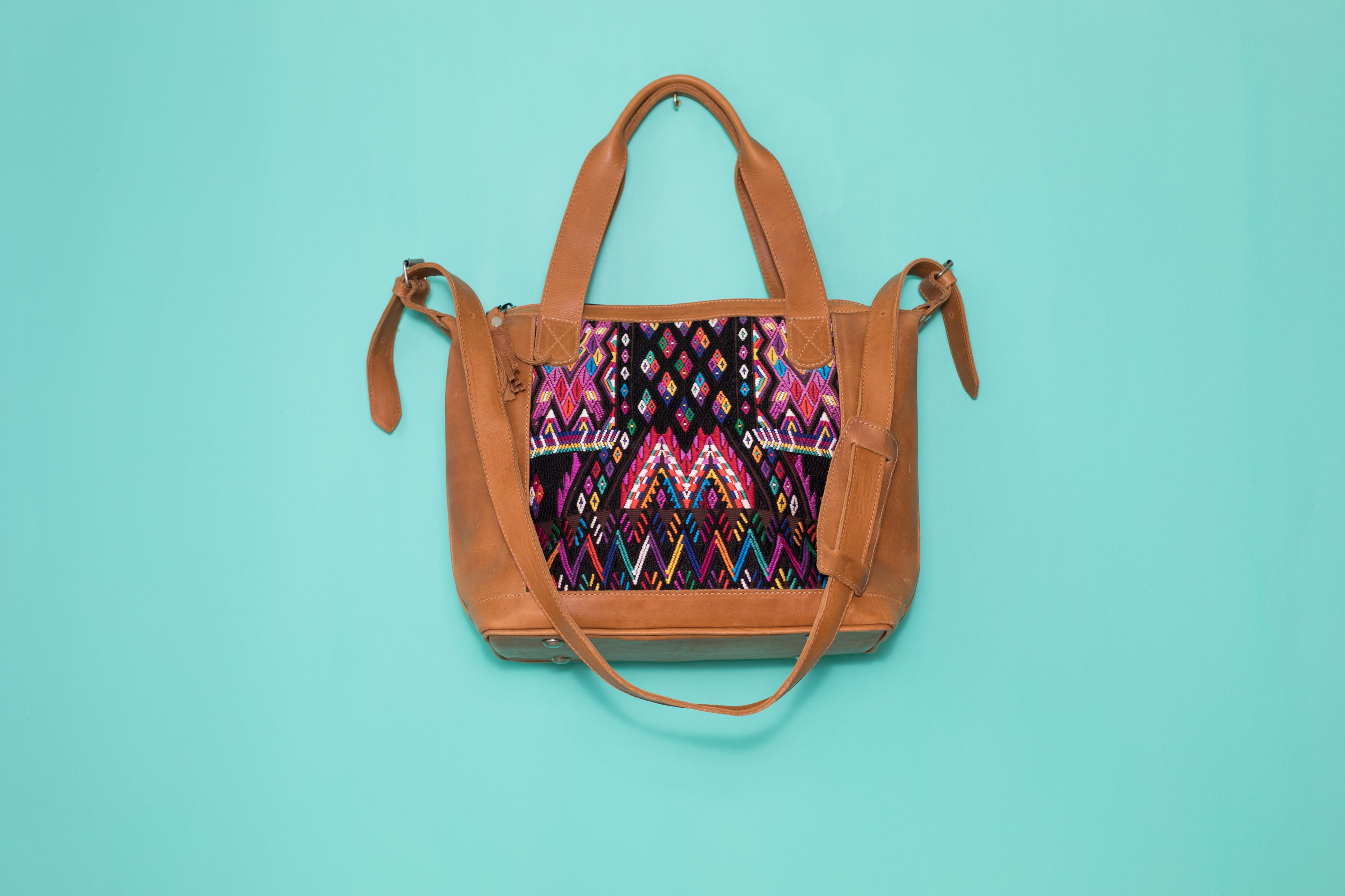 Huipil Day Bag Tote Purse Diaper Bag Cross Body (medium) #010