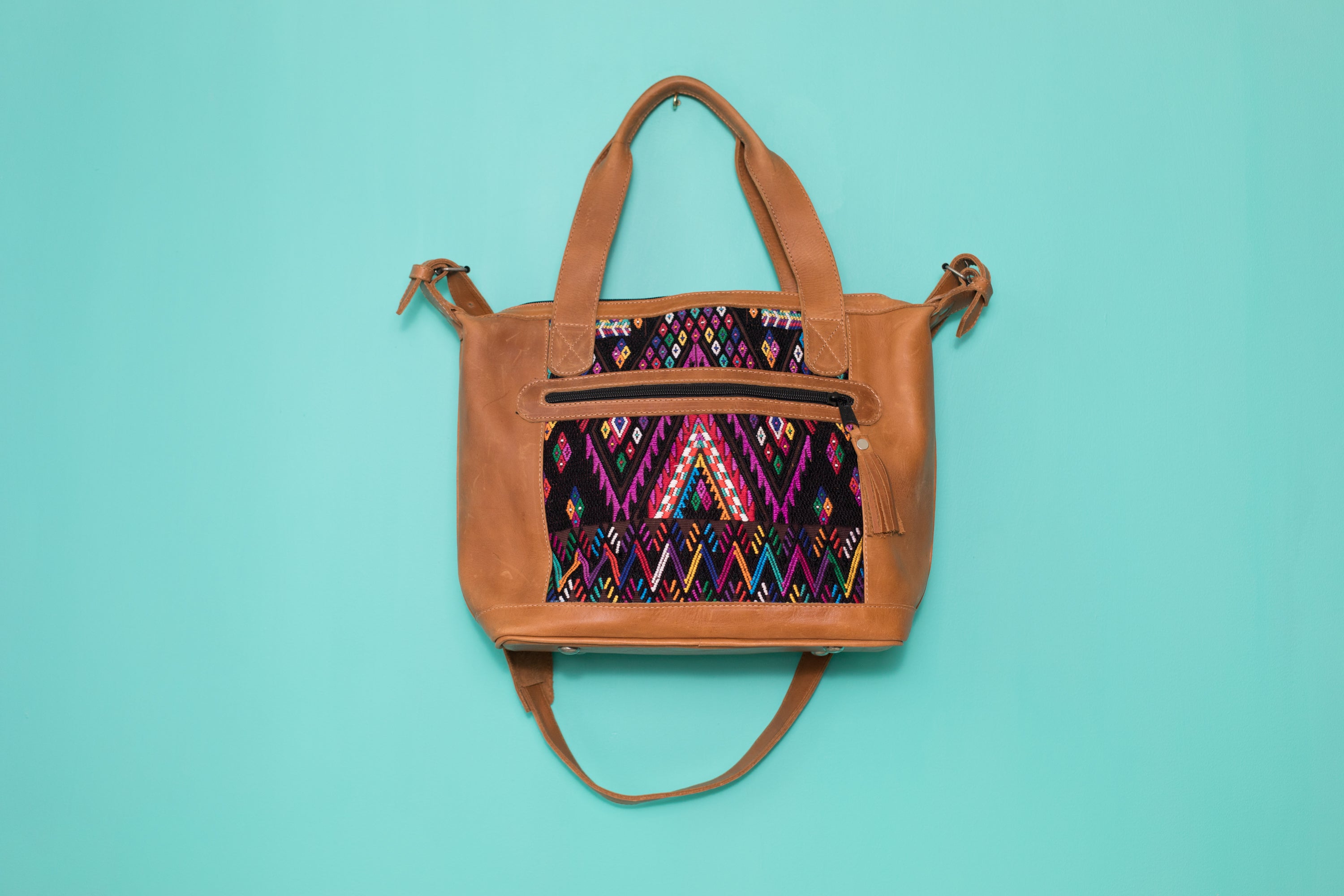 Huipil Day Bag Tote Purse Diaper Bag Cross Body (medium) #010