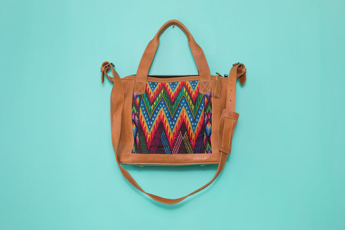 Huipil Day Bag Tote Purse Diaper Bag Cross Body (medium) #011