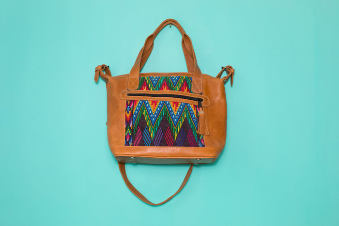 Huipil Day Bag Tote Purse Diaper Bag Cross Body (medium) #011