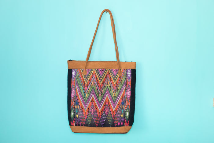 Huipil Tote Bag vertical 066