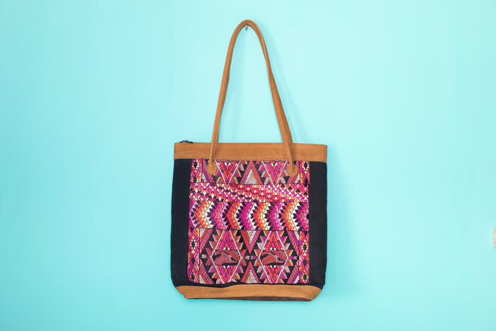 Huipil Tote Bag vertical 073