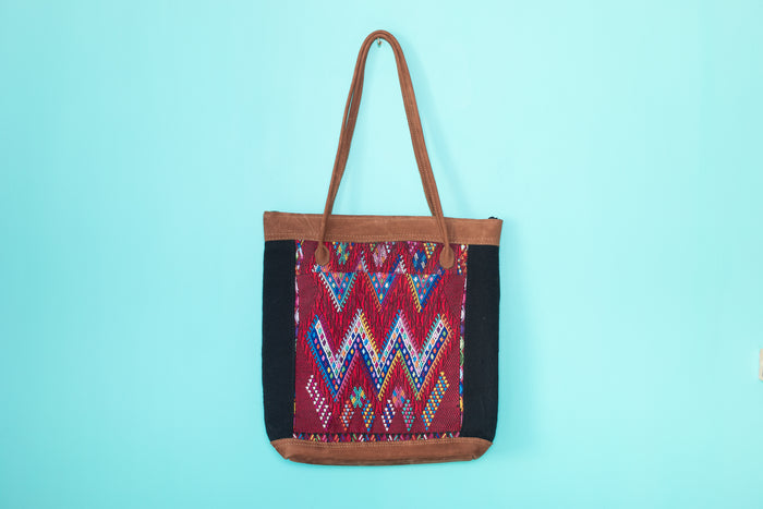 Huipil Tote Bag vertical 074