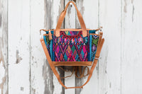 Huipil CDB back pack small Turquoise