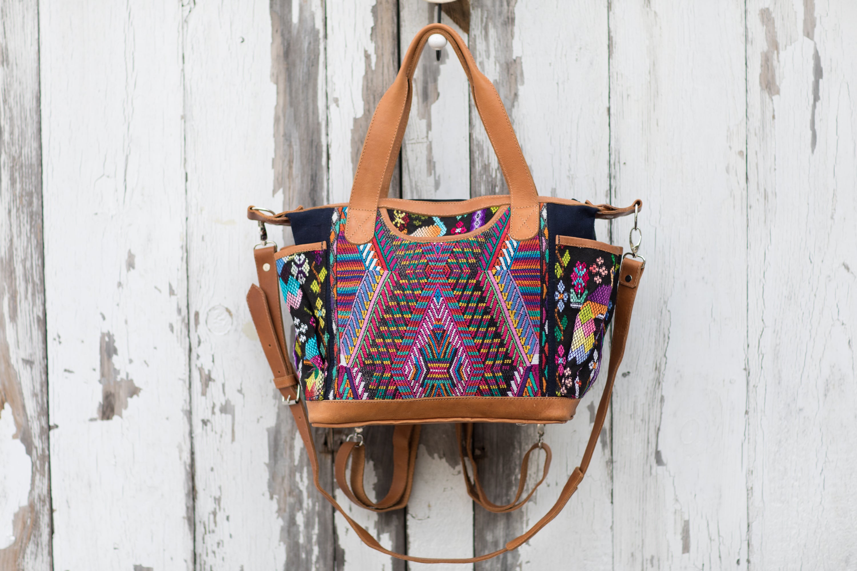 Huipil CDB back pack small Rainbow