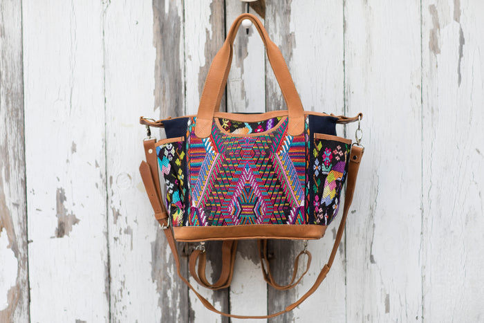 Huipil CDB back pack small Rainbow