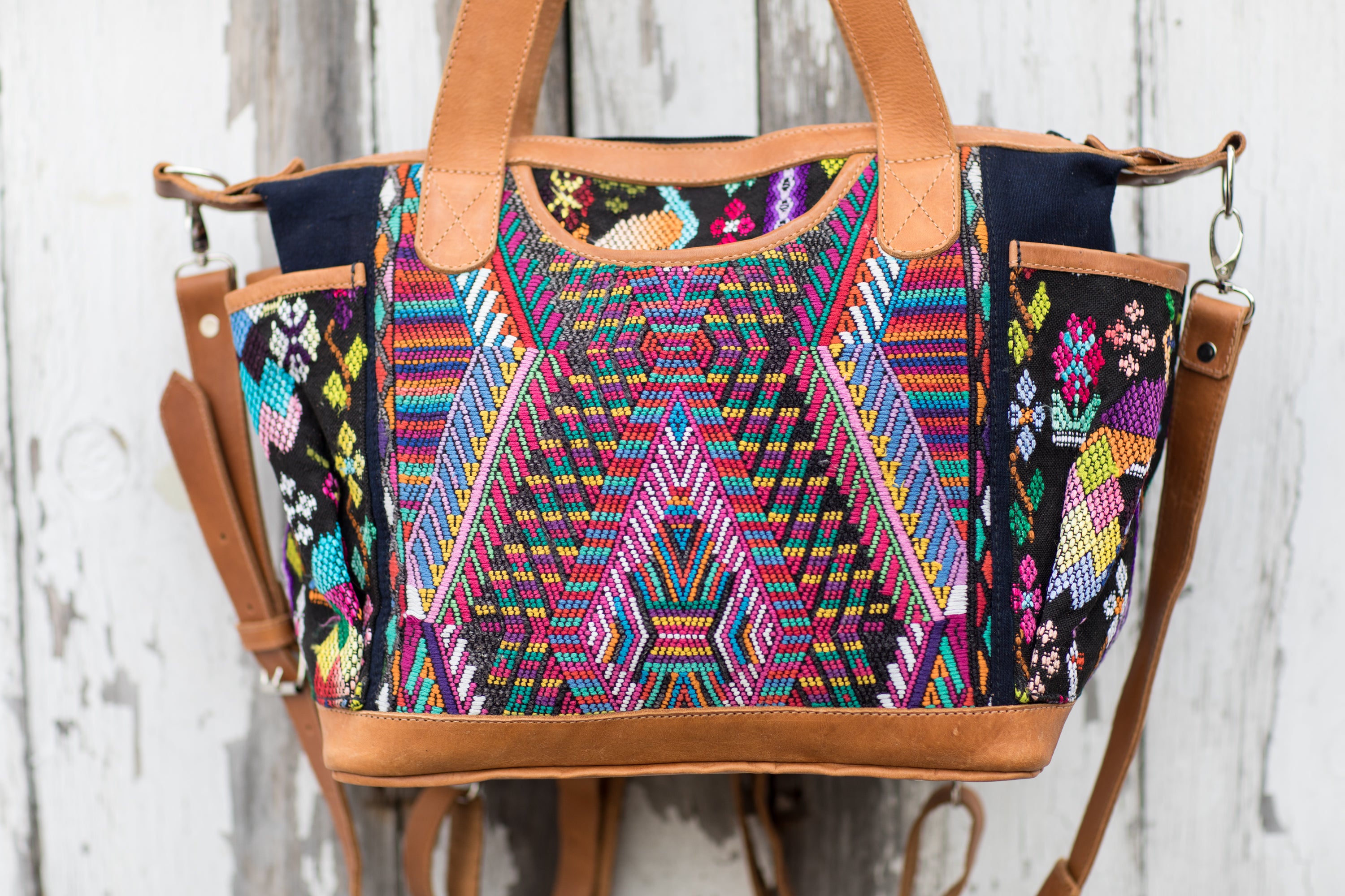 Huipil CDB back pack small Rainbow