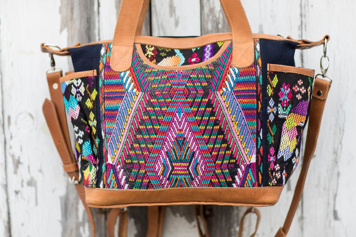 Huipil CDB back pack small Rainbow