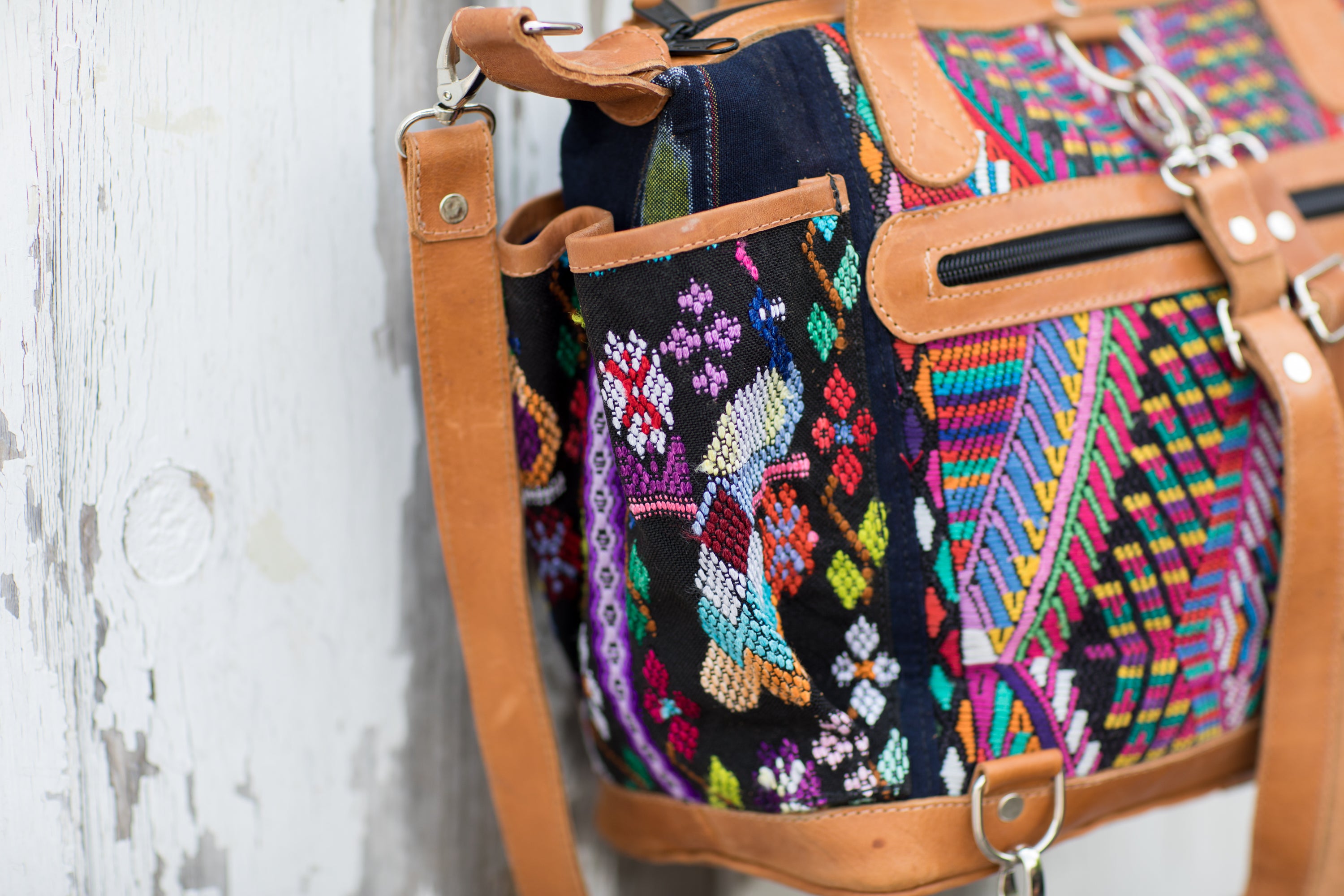 Huipil CDB back pack small Rainbow